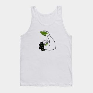 feminist cannabis weed Tank Top